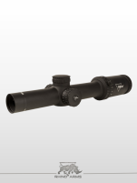 TRIJICON -1-6x24 First Focal Plane (FFP) Riflescope w/ Green MRAD Segmented Circle, 30mm Tube
