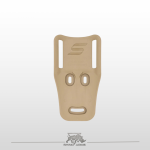 Safariland SAFARILAND - CUBL Cantable Belt Loop, Flat Dark Earth Brown in Holsters & Pouches / OWB on Rhino Arms