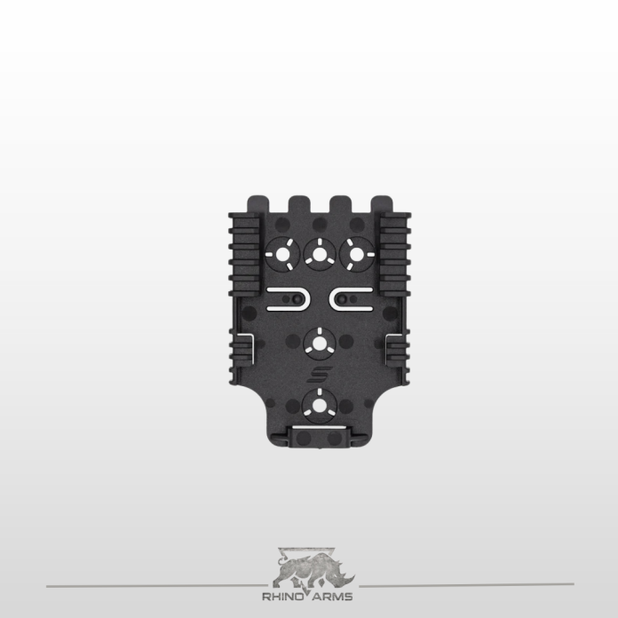 Safariland SAFARILAND - Model 6004-22 Quick Locking System - Receiver Plate (QLS 22), Black in Holsters & Pouches / OWB on Rhino Arms