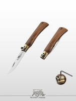 Antonini Old Bear Classical Walnut Series Folding Knife Small w/Satin Finish Blade