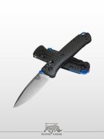 Benchmade Mini Bugout Carbon Fiber Handle w/Satin Blade Finish